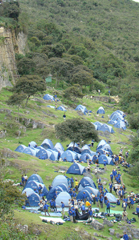 Canal Voluntarios, sensibilización con la Ruta Quetzal 2011, Perú