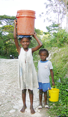 Canal Voluntarios en Hinche, Haití