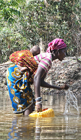 Acceso al agua y sanemiento en hospital de Kabala, Sierra Leona