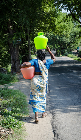 Agua y saneamiento para escuelas en India